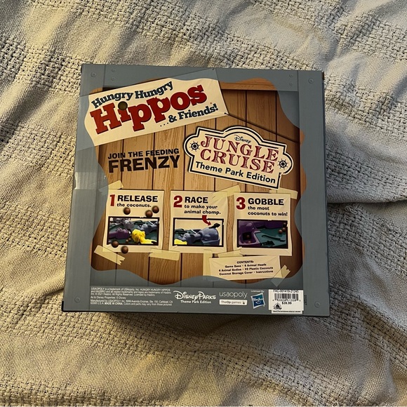 New Disney Hungry Hungry Hippos - Jungle Cruise Edition - Picture 4 of 4